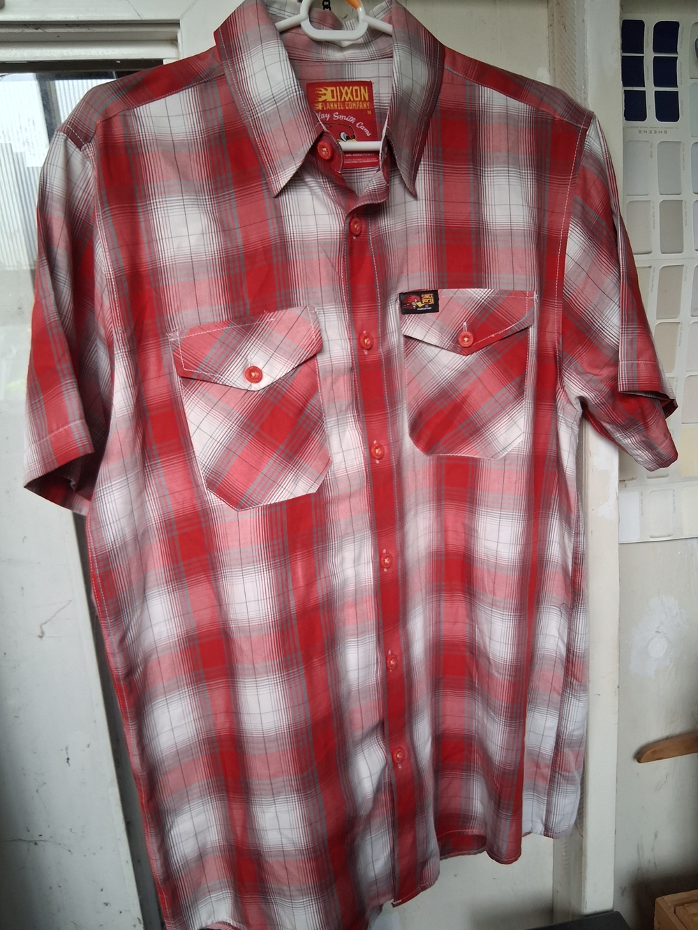 Men's DIXXON Flannel Clay Smith Cams Shirt Size Medium